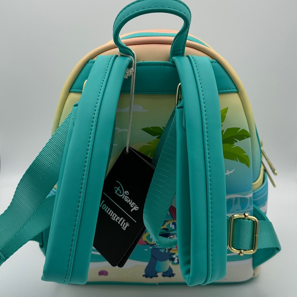 Disney Loungefly Lilo & Stitch Mini Backpack - Picture 7 of 7
